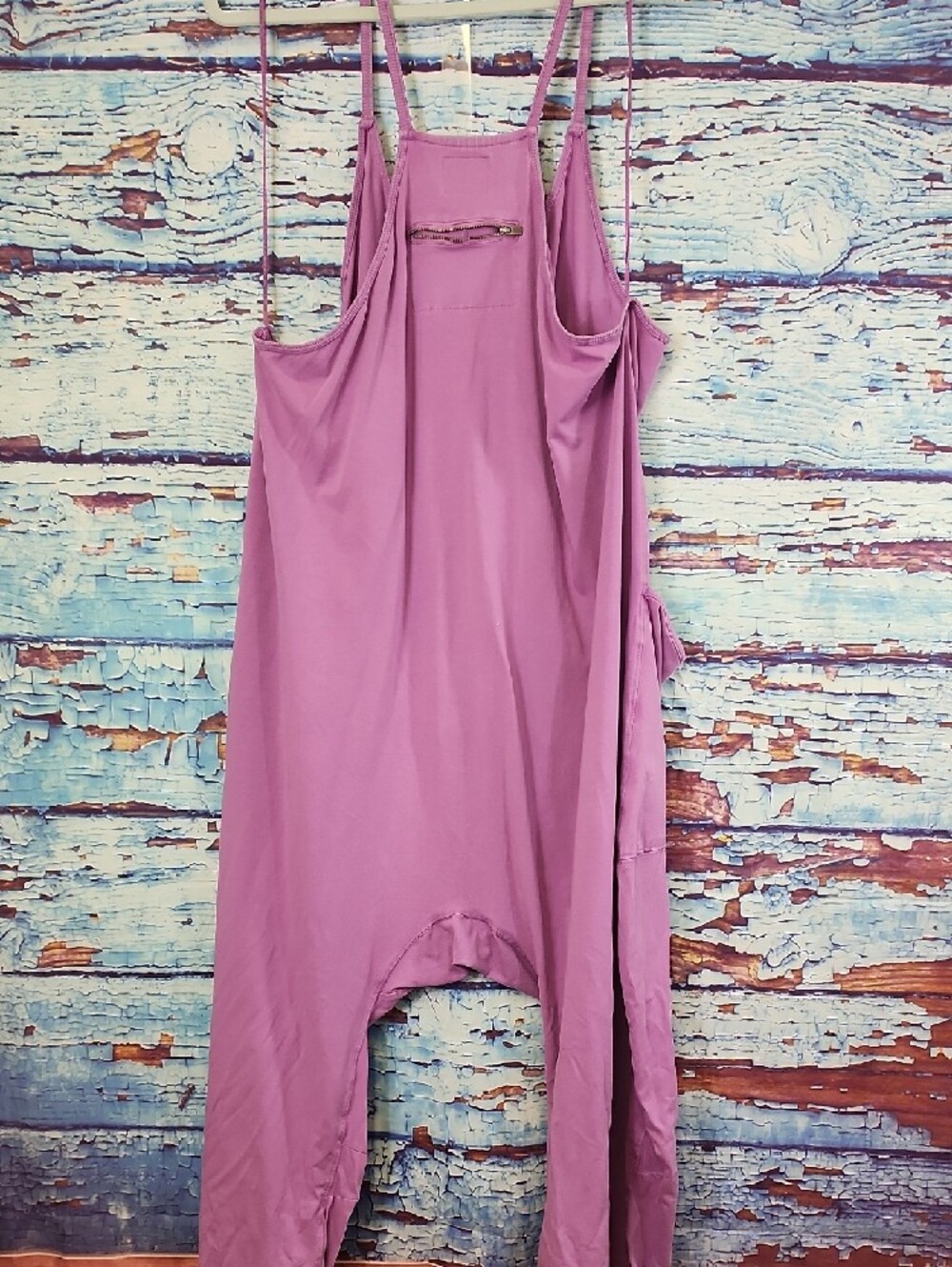 Free People Lilac Relaxed Spaghetti-Strap Jumpsuit - Picture 5 of 5